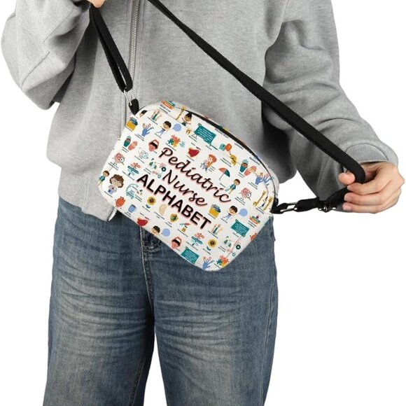 Elegant Crossbody Bag for Nurses - Perfect Gift for Peds & PICU Professionals - Picture 5 of 7